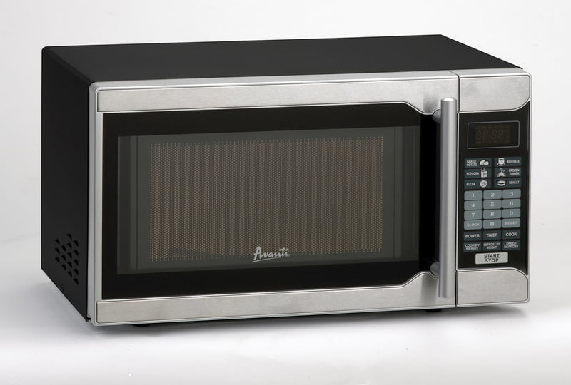 Avanti MO7103SST 0,7 Cf Touch-Mikrowelle – Schwarzes Gehäuse mit Edelstahlfront