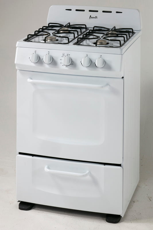 Avanti GRO24P0W 24 Freistehender Gasherd