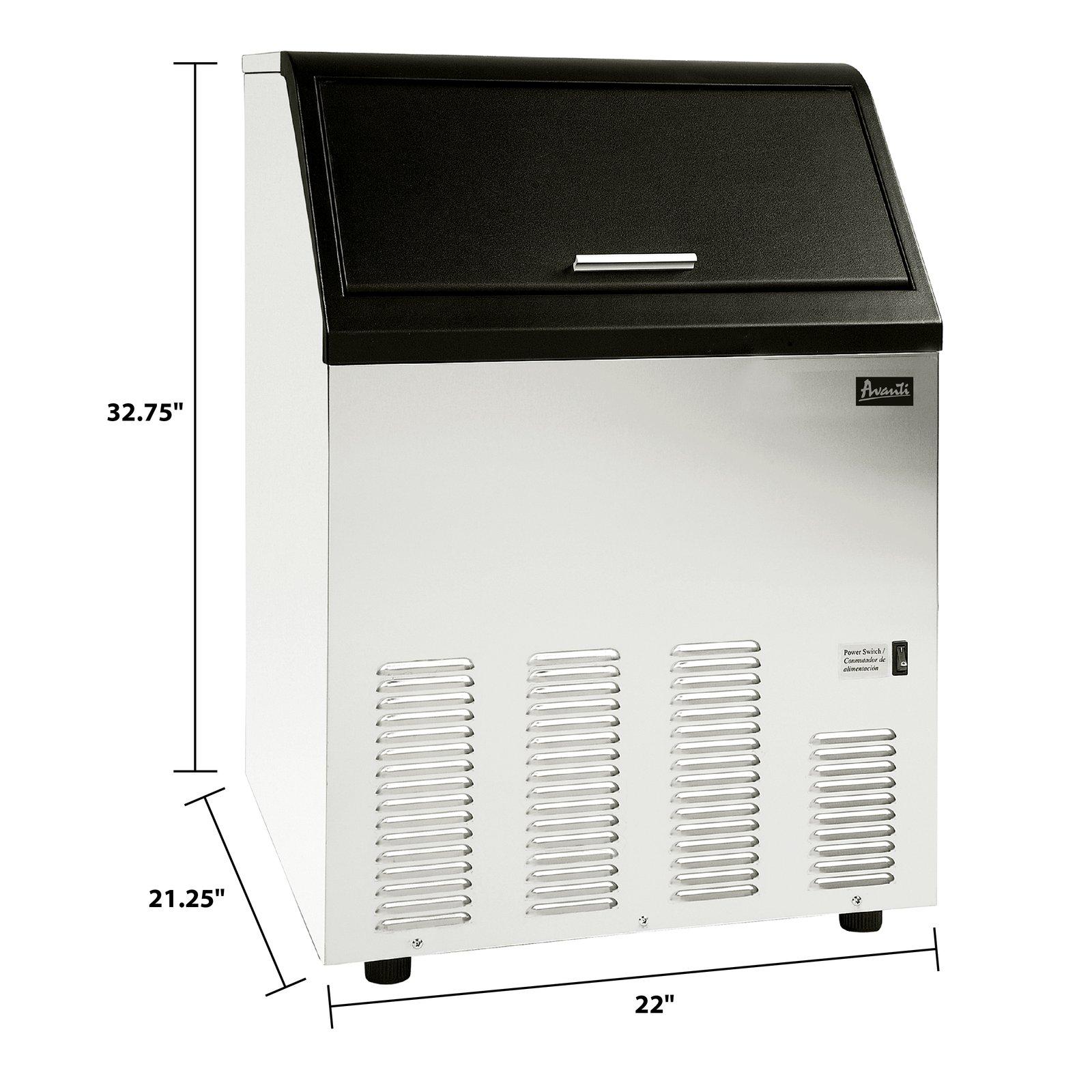 Avanti CIM102U3S Gewerblicher Eisbereiter