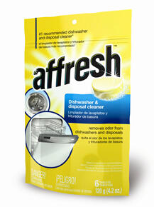 Amana W10282479 Affresh Geschirrspüler- und Entsorgungsreiniger, 6 Tabletten