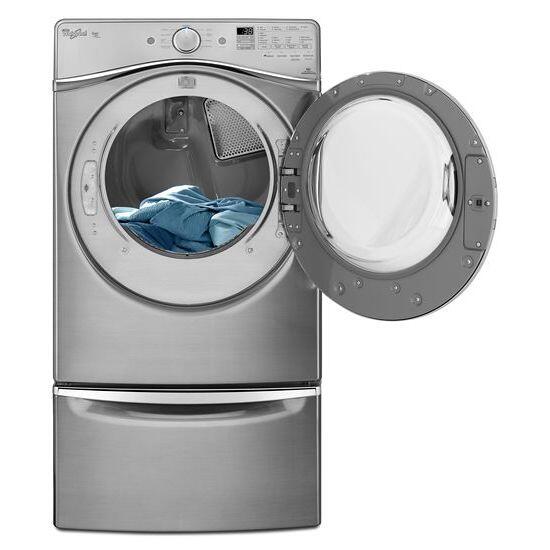 Amana XHPC155YC 15.5 Sockel für Frontlader-Waschmaschine und -Trockner mit Stauraum – Chrom