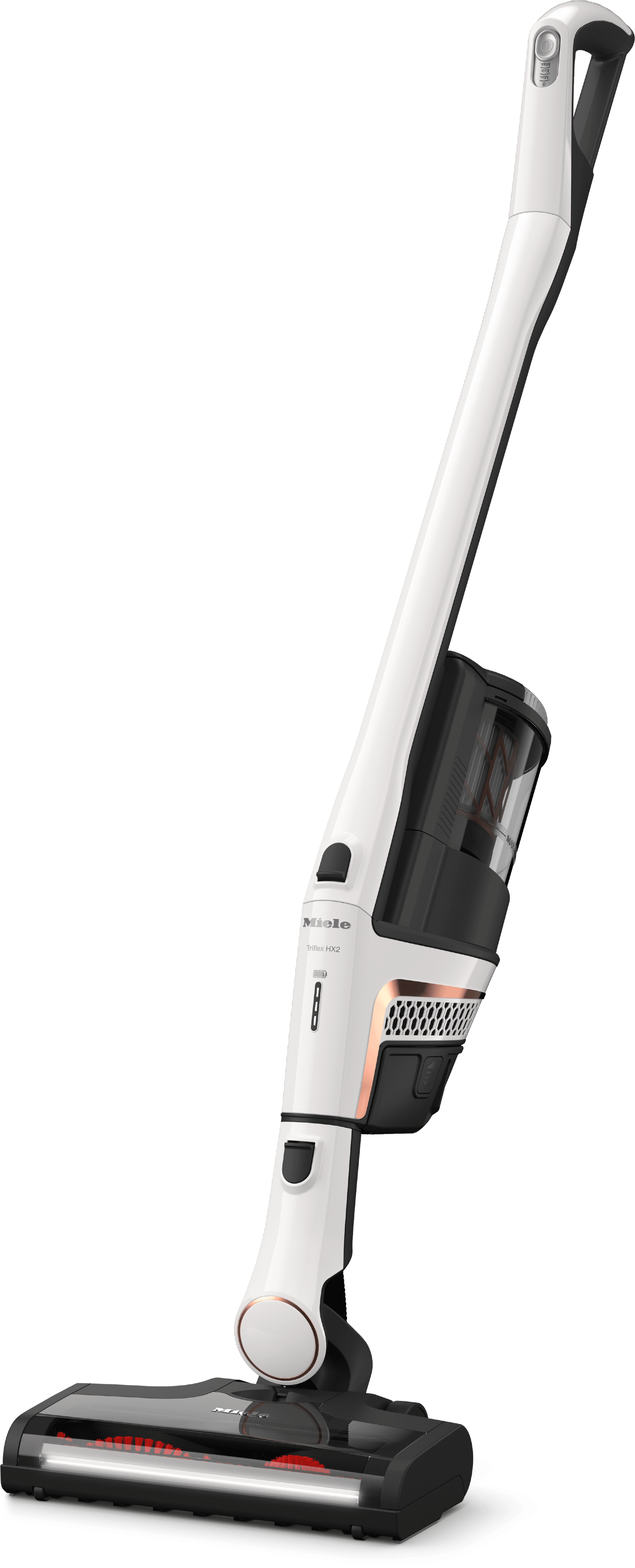 Miele TRIFLEXHX2FLASHLW Triflex Hx2 Flash Lotusweiß – Kabelloser Stabstaubsauger Konstant hohe Saugleistung 60 Min Laufzeit Vielseitige Reinigung Durch 3In1 Design
