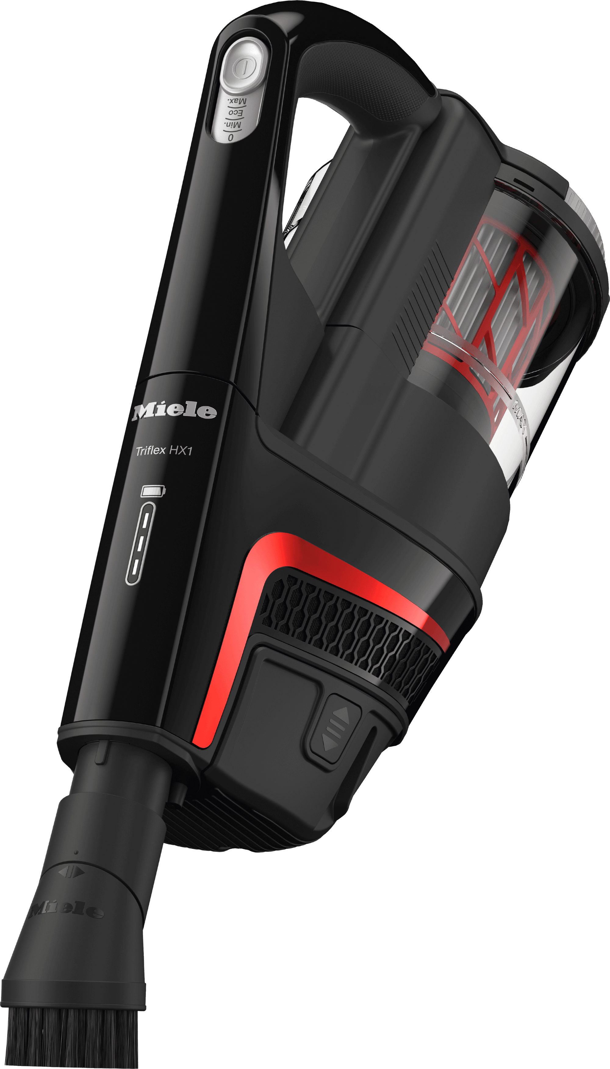 Miele TRIFLEXHX1FACELIFTOB Triflex Hx1 Facelift – Kabelloser Stabstaubsauger Triflex Hx1 mit 3-in-1-Design für außergewöhnliche Flexibilität