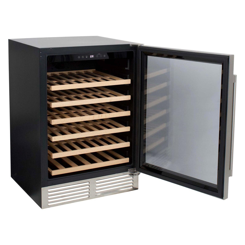 Avanti WCD52SZ3S Weinkühler der Designer-Serie für 51 Flaschen