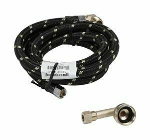 Amana W10278635RP Wasserleitungs-Installationssatz für Geschirrspüler, Schwarz