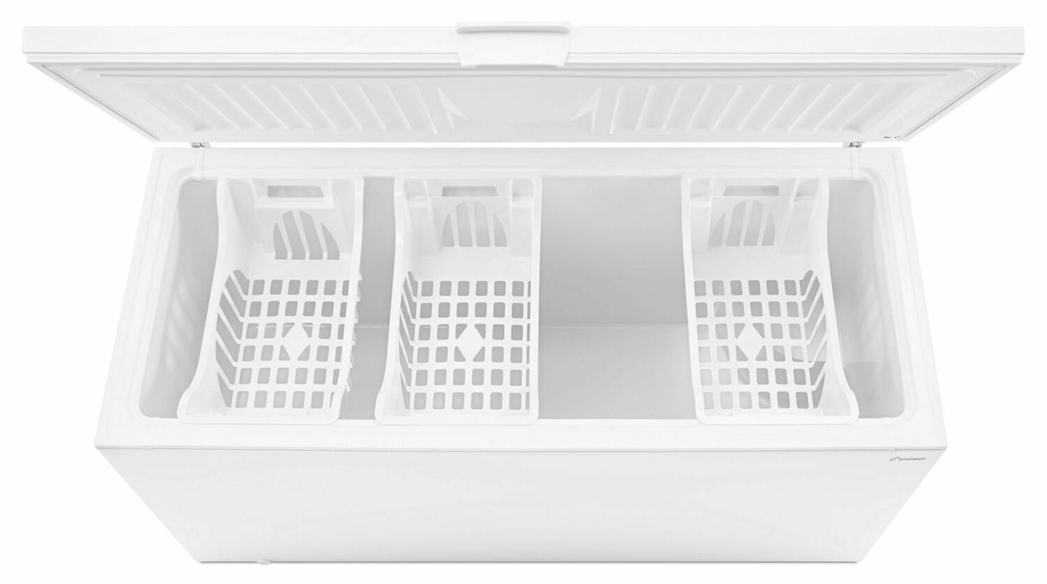 Amana AZC31T15DW Gefriertruhe mit 2 Körben, 15 Kubikfuß, Weiß