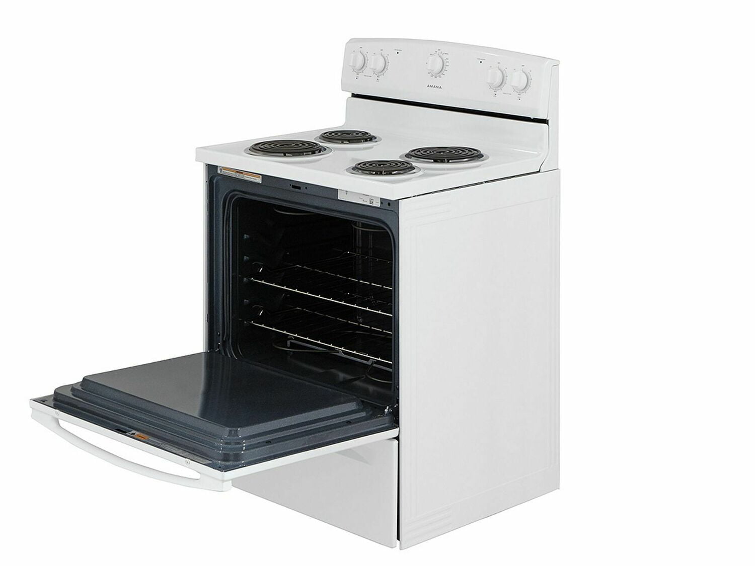 Amana ACR2303MFW 30-Zoll-Elektroherd mit Warmhaltefunktion, Weiß
