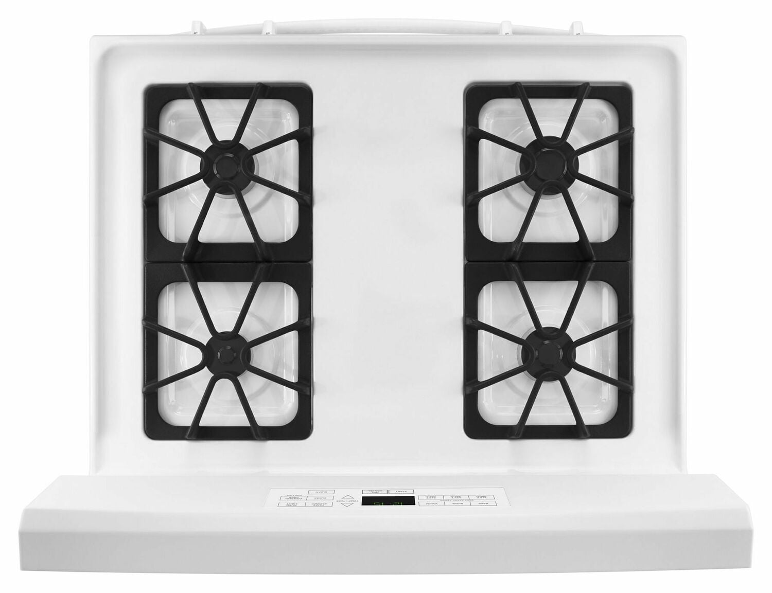 Amana AGR6603SFW 30-Zoll-Gasherd mit Selbstreinigungsoption – Weiß