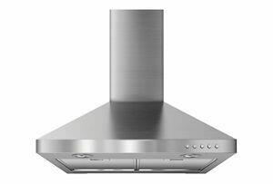 Amana UXW7324BSS 24 Wandmontiertes Vordach - Edelstahl