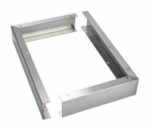 Amana W10164745 Over-The-Range-Mikrowellen-Zierrahmen-Set, Edelstahl