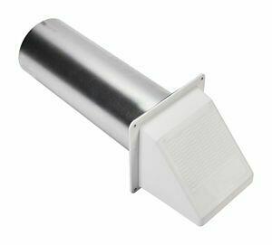 Amana 4396007RW Trockner-Außenentlüftungskappe, Grauweiß