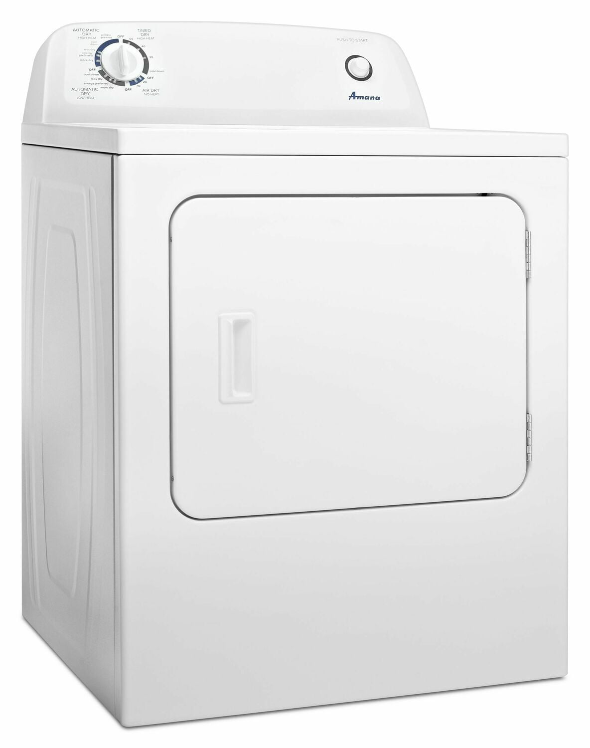 Amana NGD4655EW 6,5 Kubikfuß Gas-Trockner mit Knitterschutz-Option – Weiß