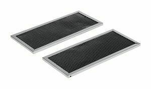 Amana 6800 Over-The-Range Mikrowellen-Fettfilter, 2er-Pack - Schwarz