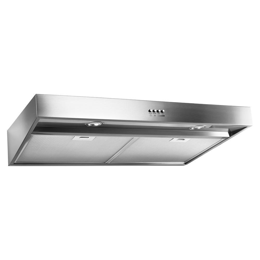Amana WVU37UC4FS 24 Dunstabzugshaube mit durchgehenden Fettfiltern