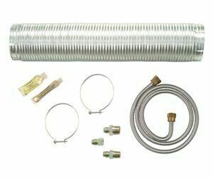 Amana 4396652RB Gastrockner-Installationskit - Grau-Gold