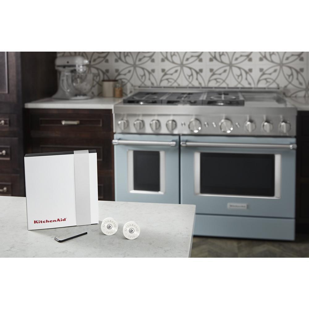 Amana W11368841MP Kitchenaid® Griff-Medaillon-Kit für gewerbliche Herde