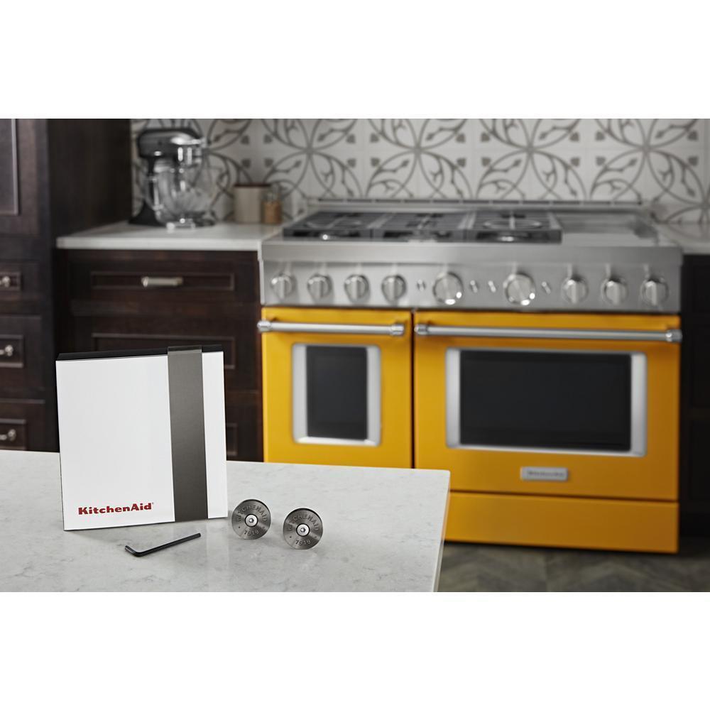 Amana W11368841BO Kitchenaid® Griff-Medaillon-Kit für gewerbliche Herde