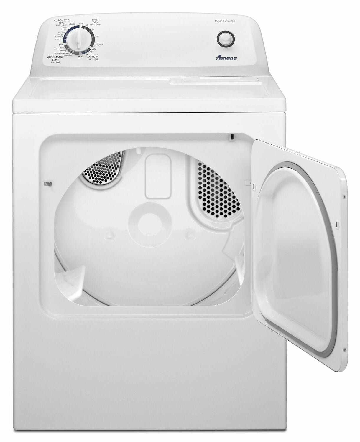 Amana NGD4655EW 6,5 Kubikfuß Gas-Trockner mit Knitterschutz-Option – Weiß
