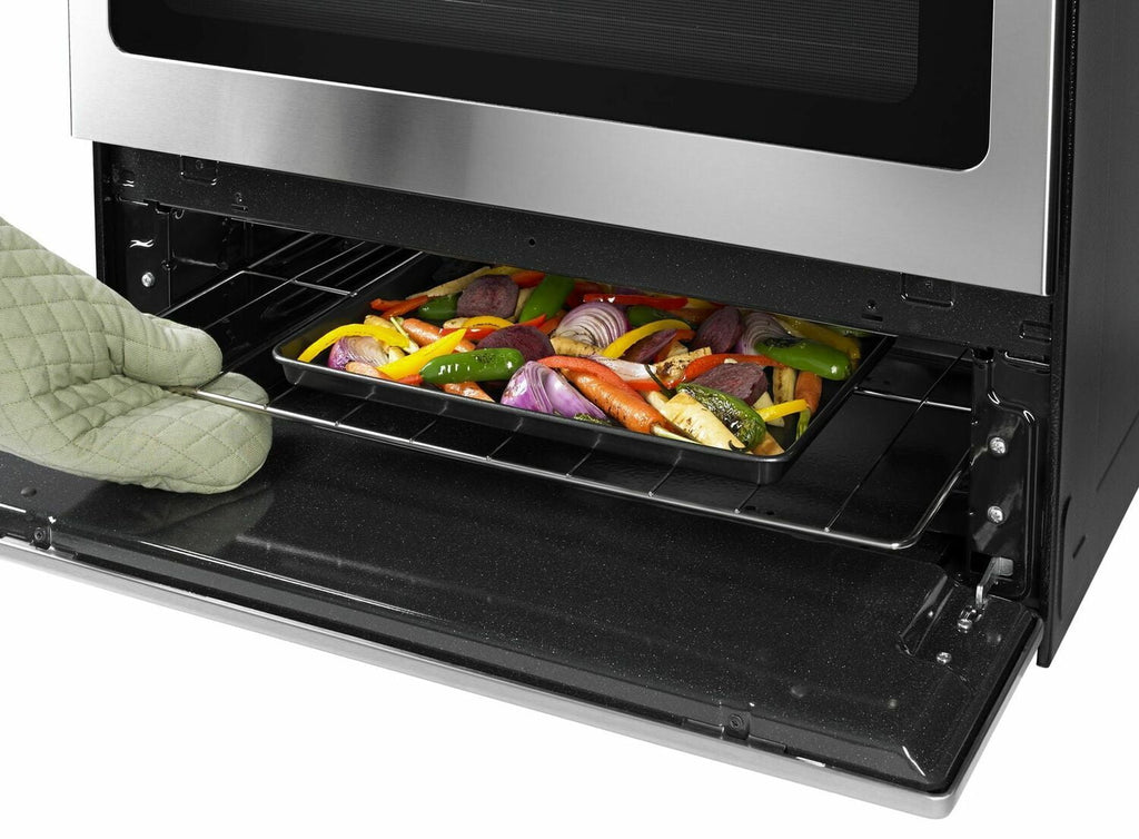 Amana AGR5330BAS 30-Zoll-Gasherd mit Easy-Touch-Elektroniksteuerung – Edelstahl