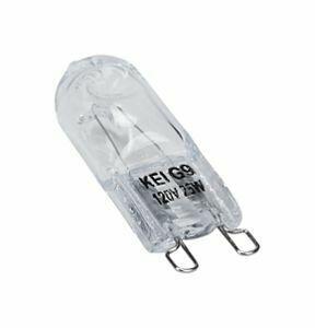 Amana W10709921 Halogen-Glühbirne für Mikrowelle, Grau