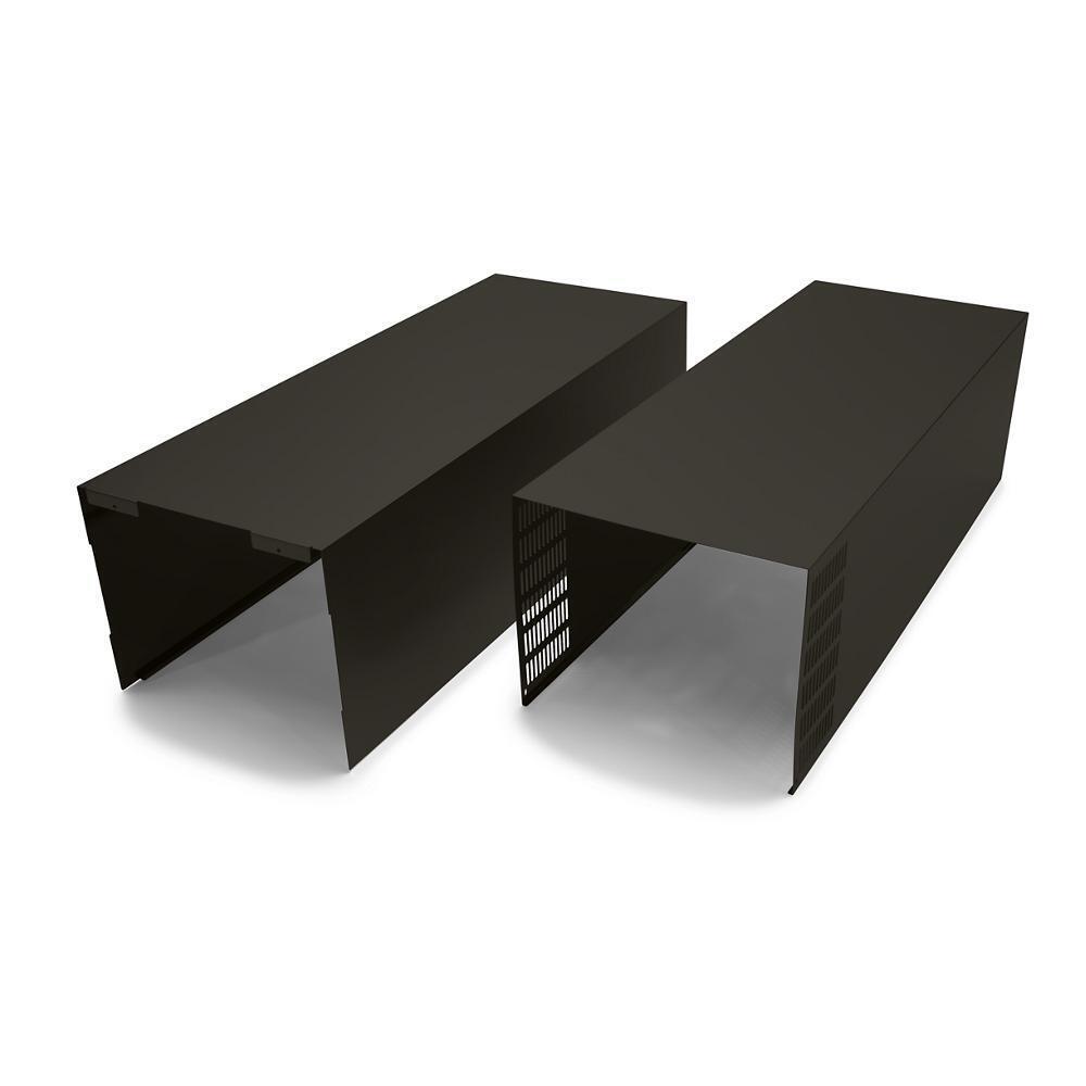 Amana EXTKIT14HBS Kaminverlängerungsset, Schwarz, Edelstahl, für Wandmontage