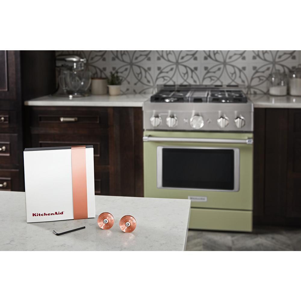 Amana W11368841CF Kitchenaid® Commercial-Style Range Griff-Medaillon-Kit