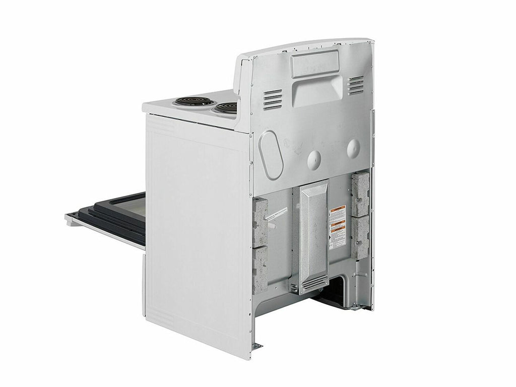 Amana ACR4503SFW 30-Zoll-Elektroherd mit Selbstreinigungsoption – Weiß