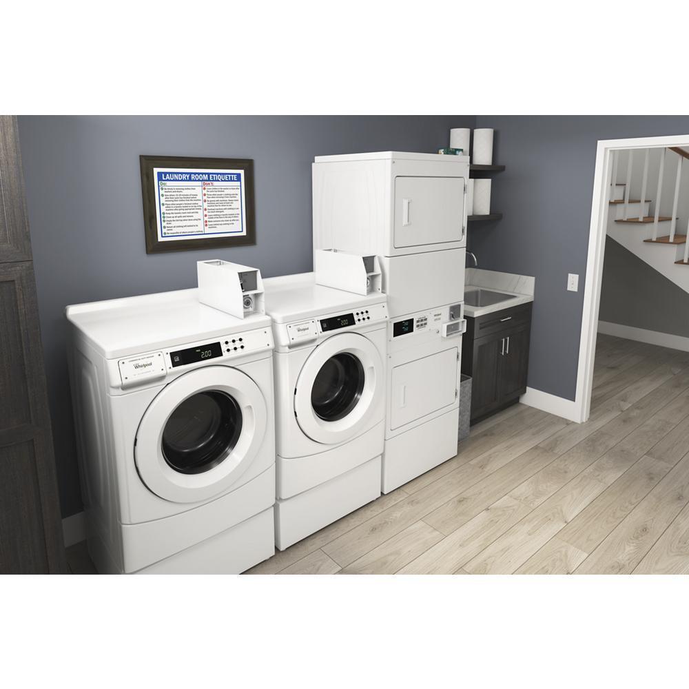 Amana WHP1000VW 10 Sockel für gewerbliche Frontlader-Waschmaschine und -Trockner