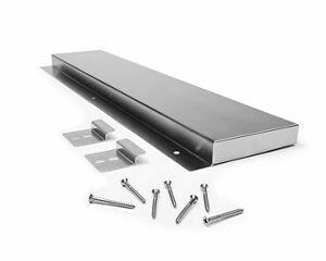 Amana W10655450 Edelstahl-Rückwand