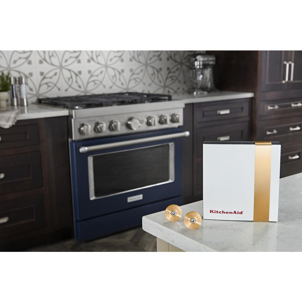 Amana W11368841NE Kitchenaid® Griff-Medaillon-Kit für gewerbliche Herde