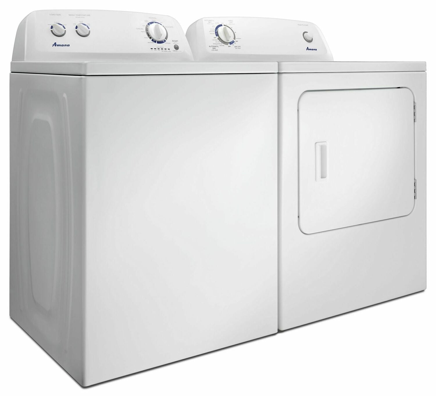 Amana NGD4655EW 6,5 Kubikfuß Gas-Trockner mit Knitterschutz-Option – Weiß