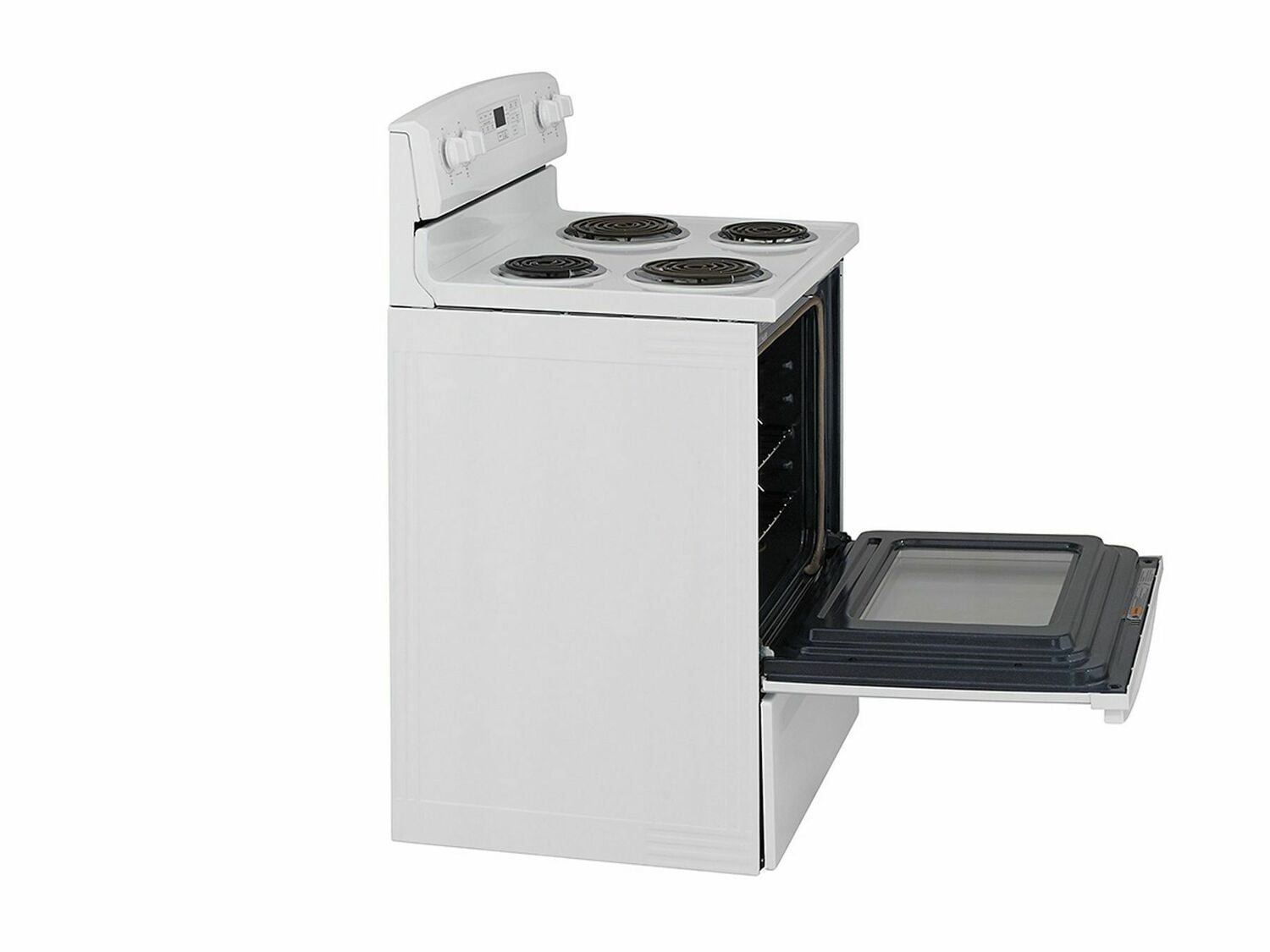 Amana ACR4503SFW 30-Zoll-Elektroherd mit Selbstreinigungsoption – Weiß