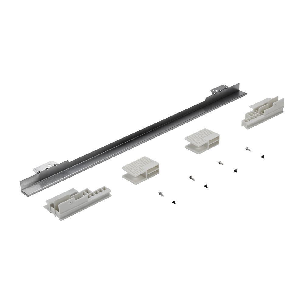 Amana W11173704 30 Kombinations-Wandherd-Einbausatz, Schwarz/Edelstahl