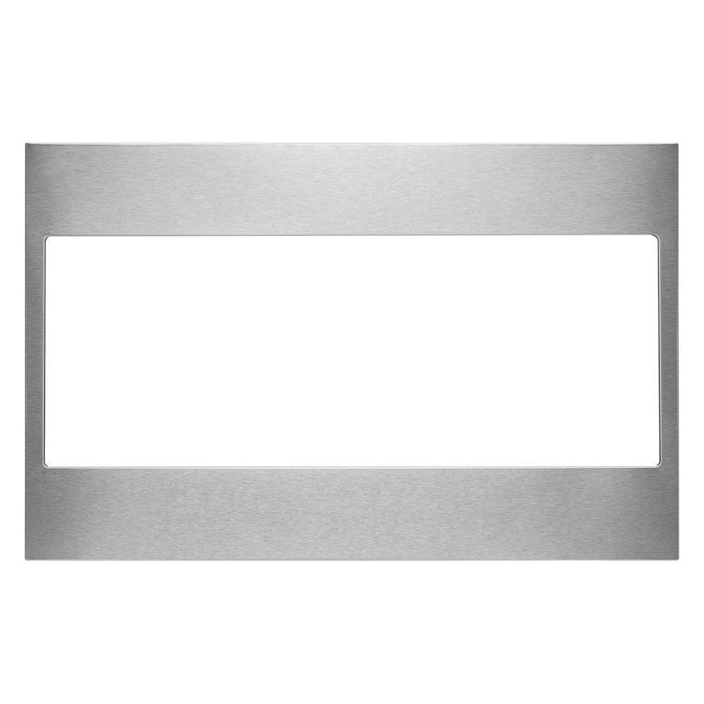 Amana W11451304 Einbau-Mikrowelle mit niedrigem Profil, Standard-Verkleidungssatz, Edelstahl