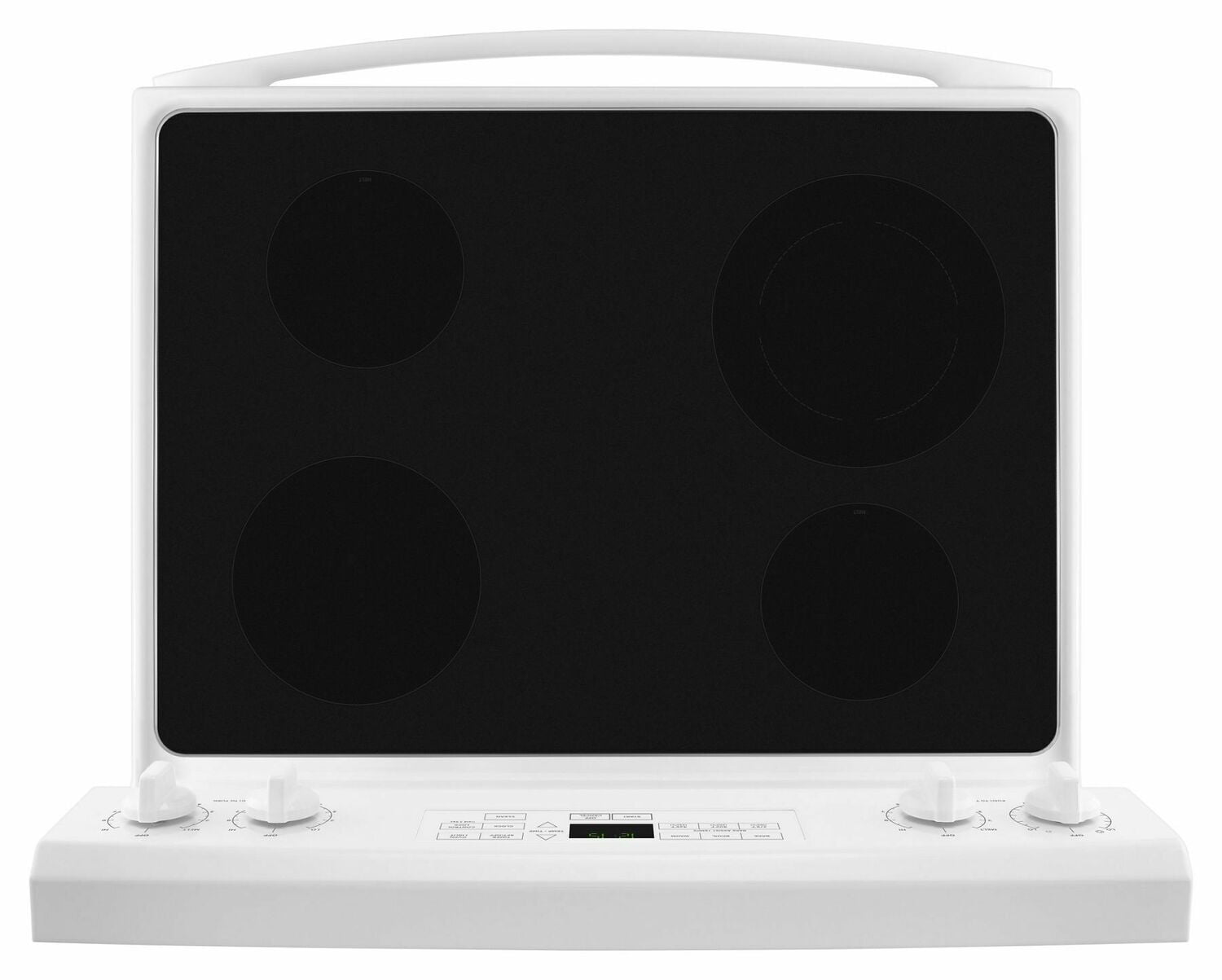 Amana AER6603SFW 30-Zoll-Elektroherd mit Selbstreinigungsoption – Weiß
