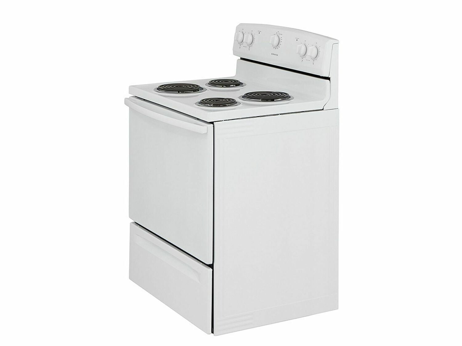 Amana ACR2303MFW 30-Zoll-Elektroherd mit Warmhaltefunktion, Weiß