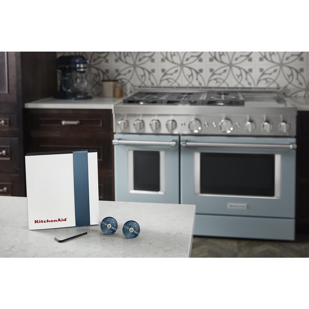 Amana W11368841DD Kitchenaid® Griff-Medaillon-Kit für gewerbliche Herde