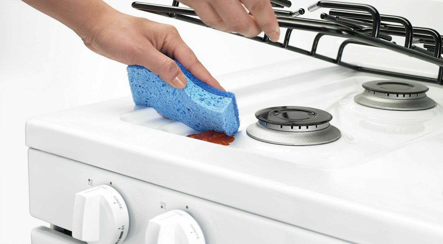 Amana AGR4230BAW 30-Zoll-Gasherd mit leicht zugänglicher Grilltür, Weiß