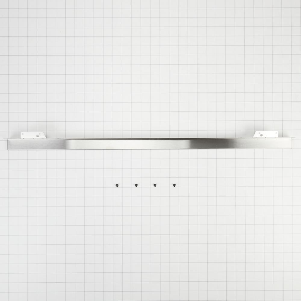 Amana W10727416 30 Wärmeschubladen-Wärmeabweiser, Schwarz/Edelstahl