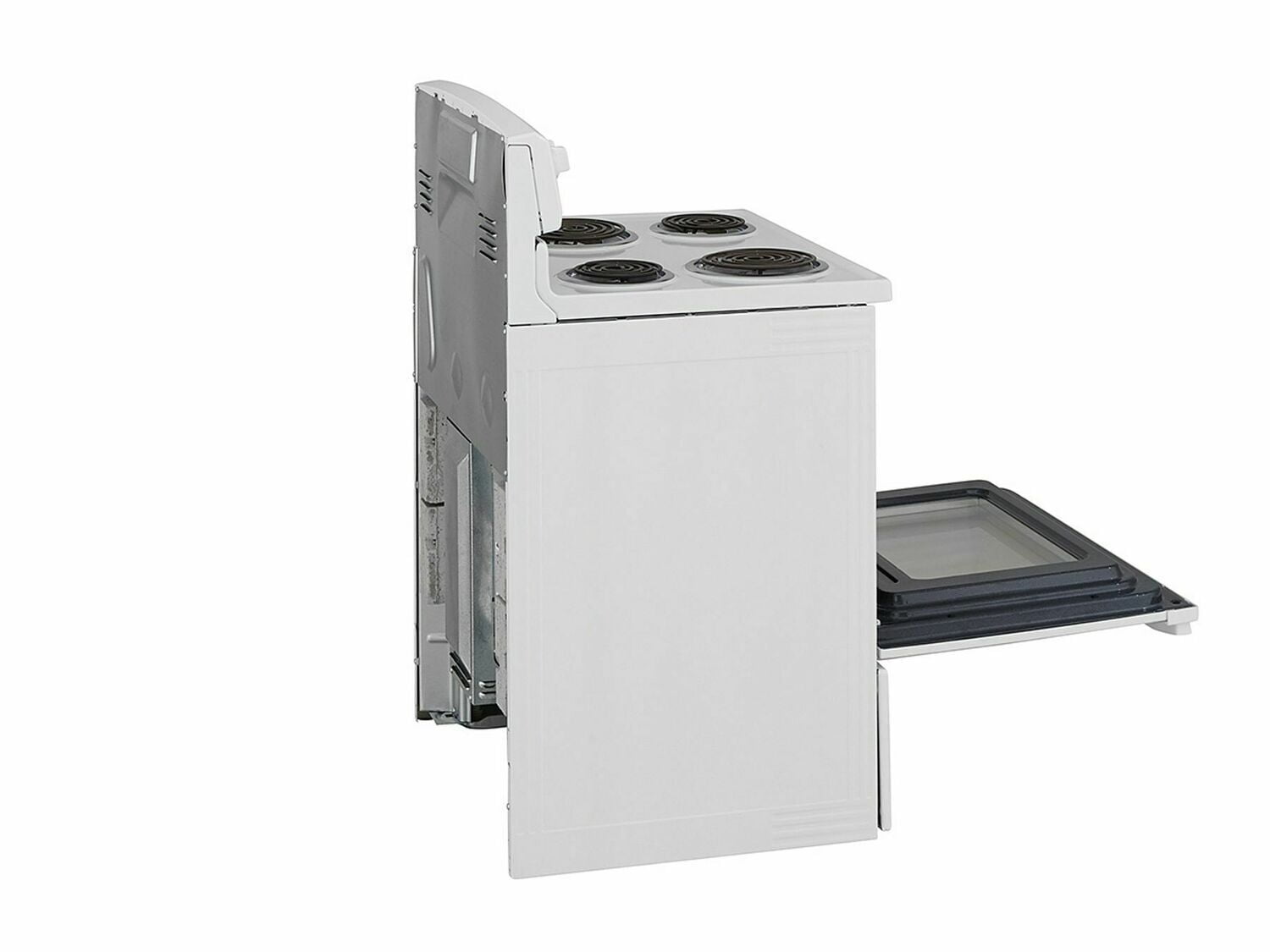 Amana ACR4503SFW 30-Zoll-Elektroherd mit Selbstreinigungsoption – Weiß