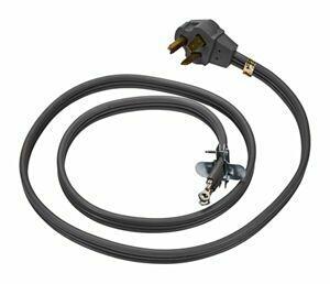 Amana 8171378RC Netzkabel für elektrischen Trockner, Schwarz
