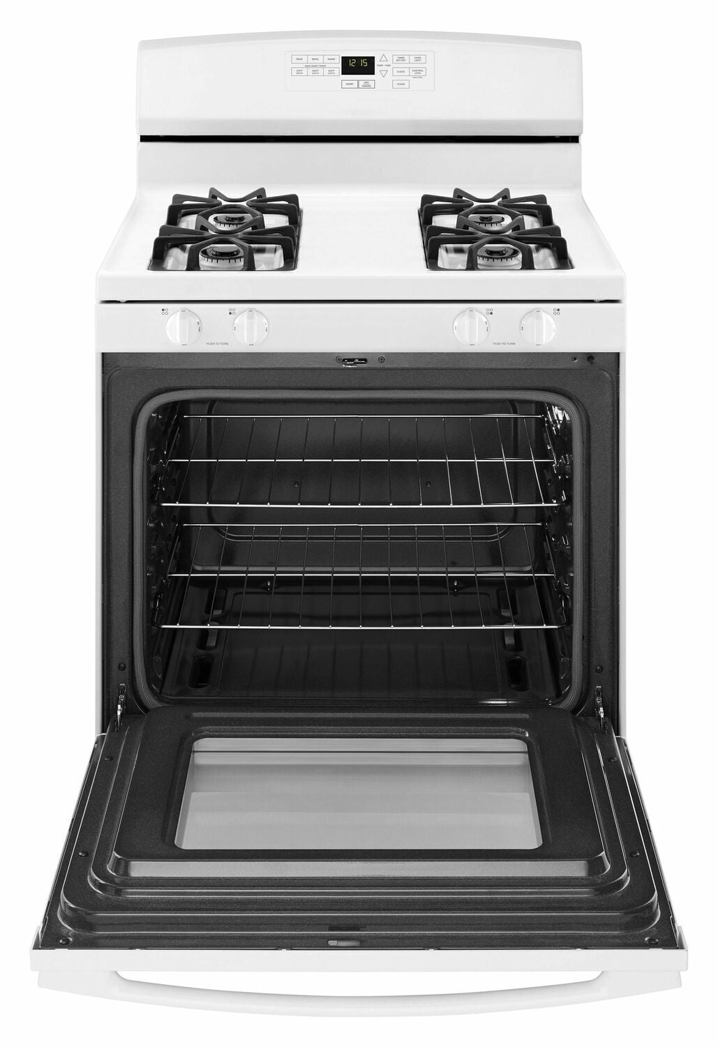 Amana AGR6603SFW 30-Zoll-Gasherd mit Selbstreinigungsoption – Weiß