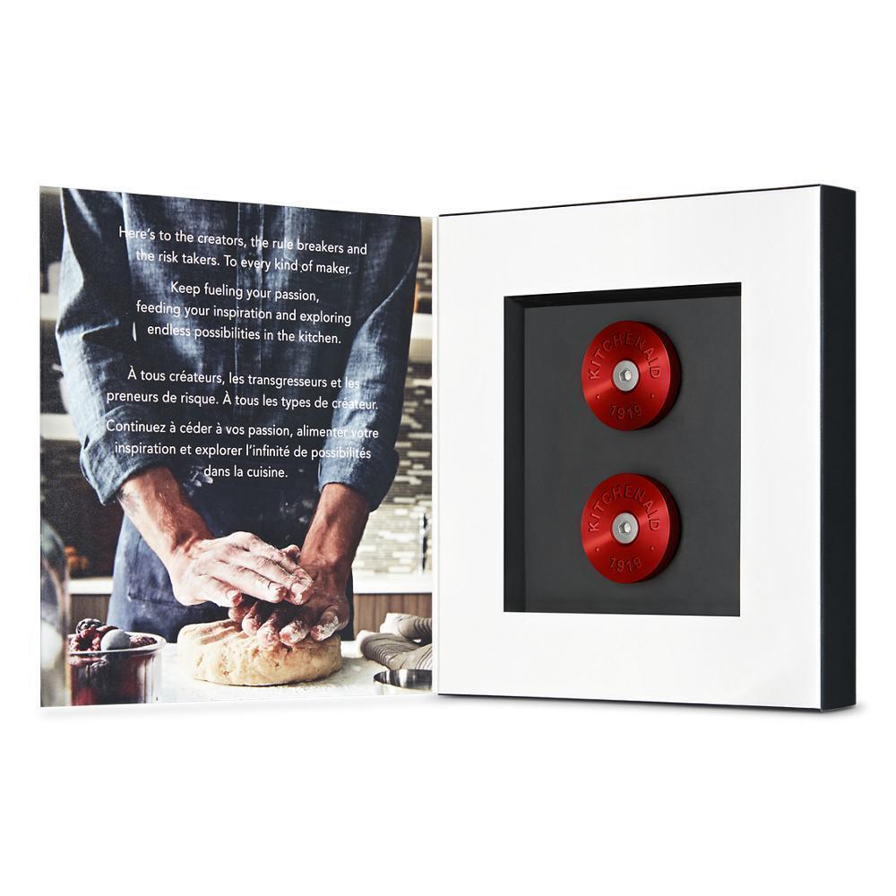 Amana W11368841RE Kitchenaid® Griff-Medaillon-Kit für gewerbliche Herde