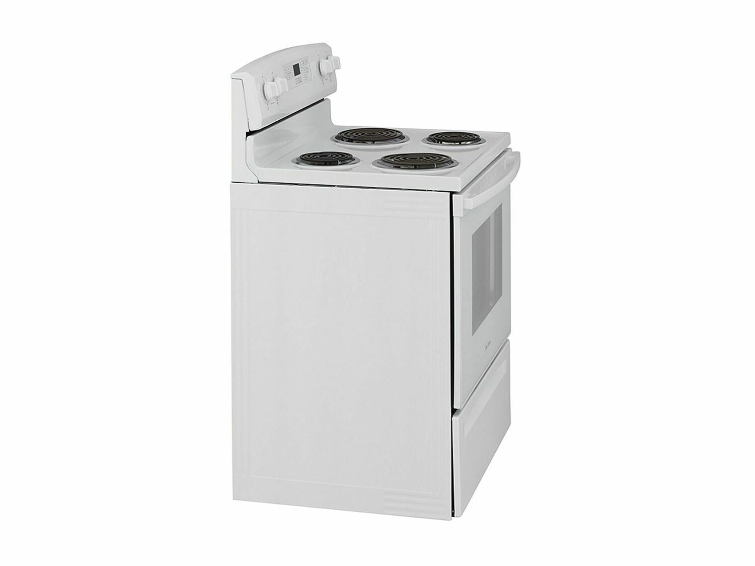 Amana ACR4503SFW 30-Zoll-Elektroherd mit Selbstreinigungsoption – Weiß
