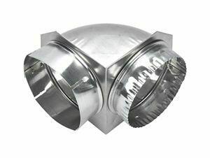 Amana 4396006RW Trockner-Entlüftungswinkelstück, Grau