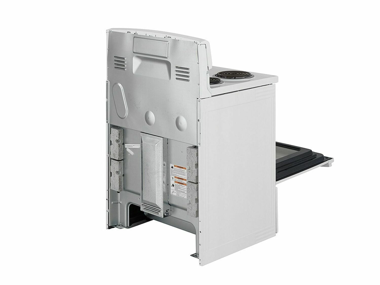 Amana ACR4503SFW 30-Zoll-Elektroherd mit Selbstreinigungsoption – Weiß