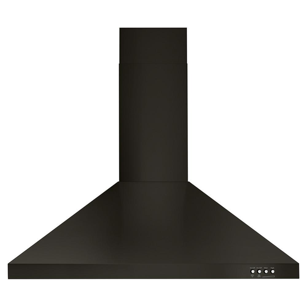 Amana WVW53UC0HV 30 Moderne Dunstabzugshaube aus schwarzem Edelstahl zur Wandmontage