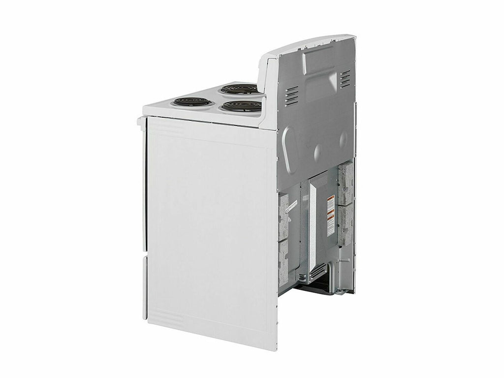 Amana ACR4503SFW 30-Zoll-Elektroherd mit Selbstreinigungsoption – Weiß