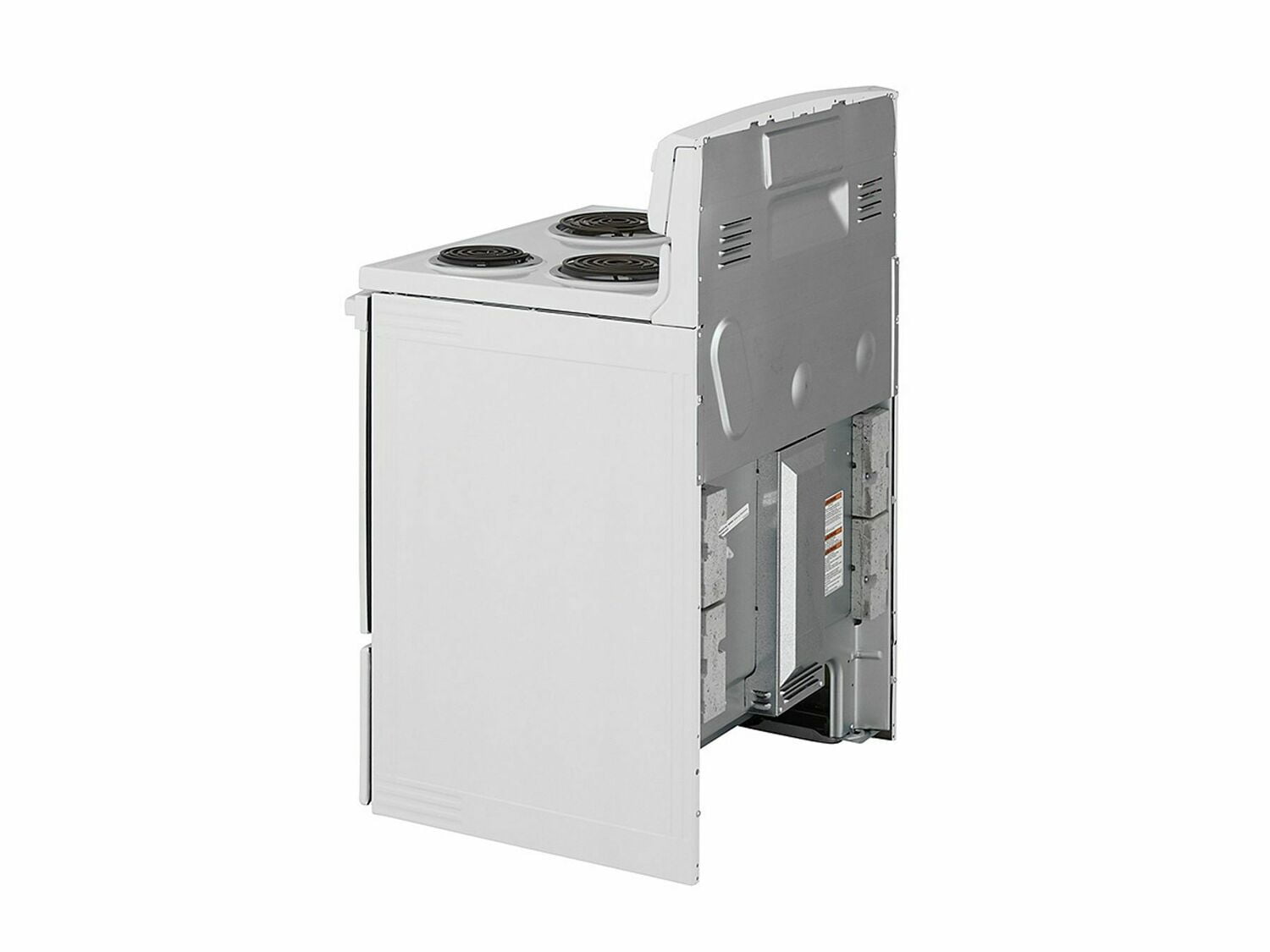 Amana ACR4503SFW 30-Zoll-Elektroherd mit Selbstreinigungsoption – Weiß