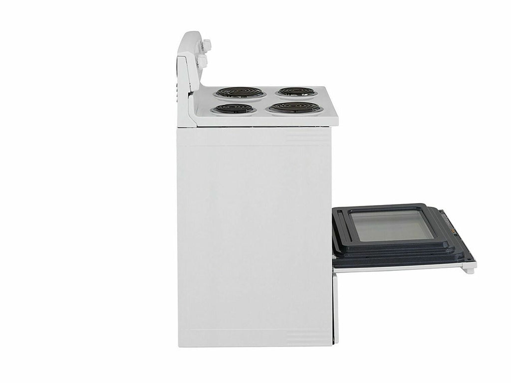Amana ACR4503SFW 30-Zoll-Elektroherd mit Selbstreinigungsoption – Weiß